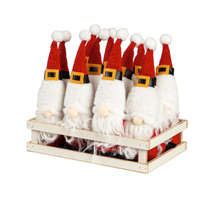 Ornament Fabric Santa gnome