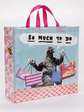 Load image into Gallery viewer, Blue Q shopper tote
