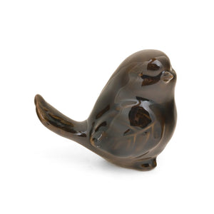 ceramic brown bird