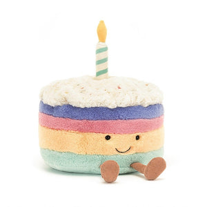 Jellycat Amuseable birthday cake