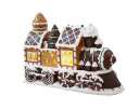 Load image into Gallery viewer, Holiday gingerbread with sparkles decor
