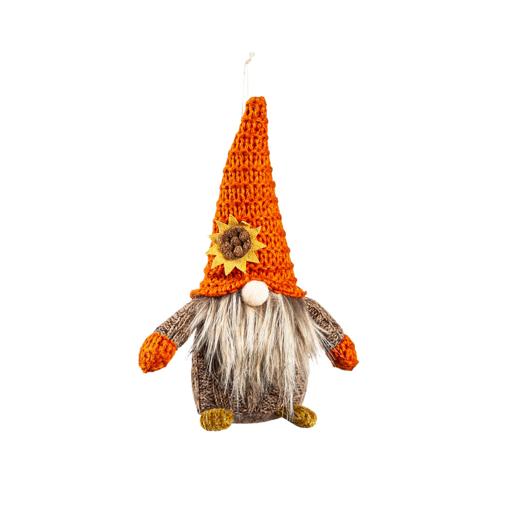 gnome with sunflower hat