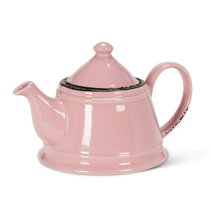 teapot- ceramic enamel look