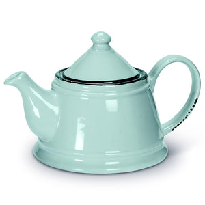 teapot- ceramic enamel look