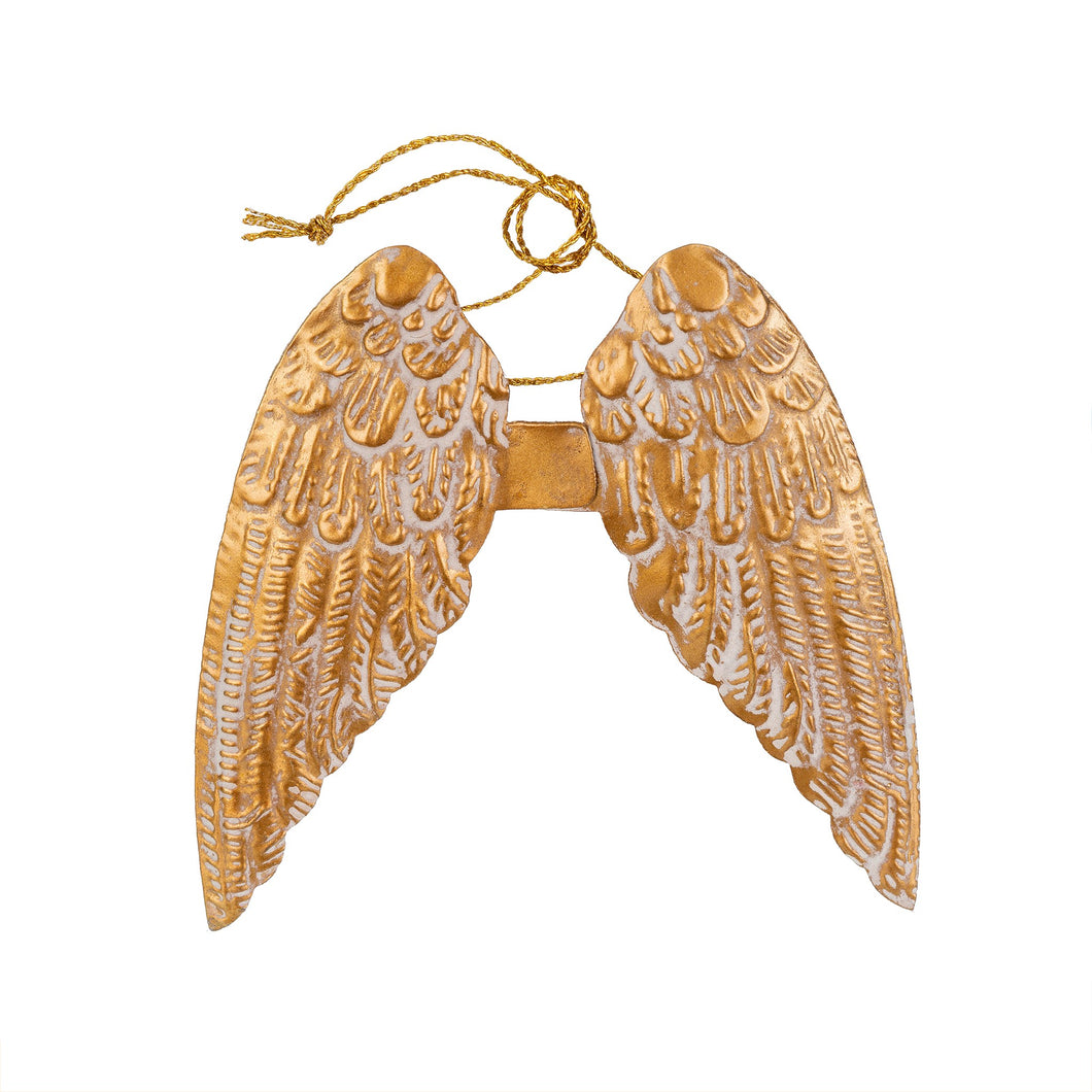 ornament- gold wings