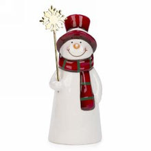 Load image into Gallery viewer, snowman with gold star
