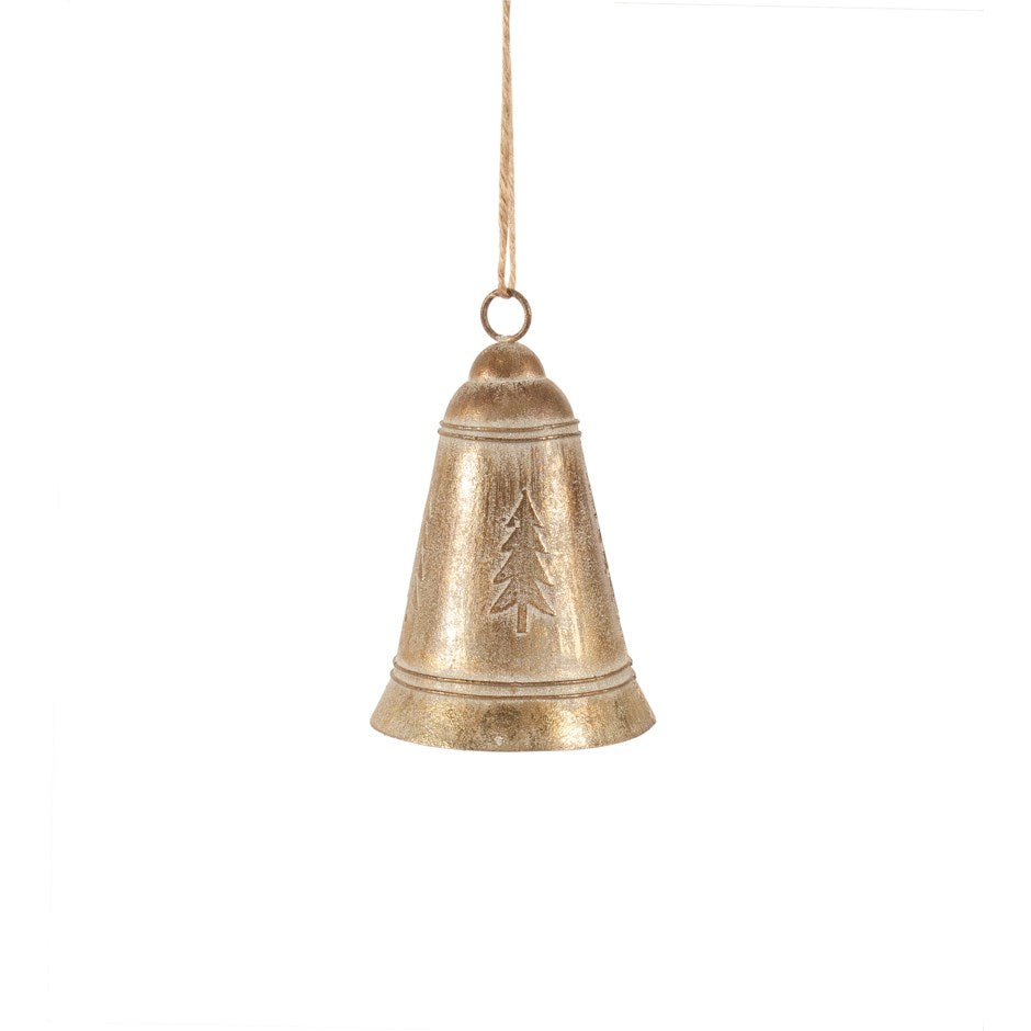 metal gold bell