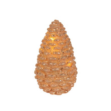 Load image into Gallery viewer, LED gold pinecone
