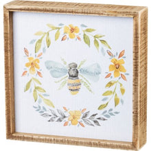 Load image into Gallery viewer, wood signs- bee
