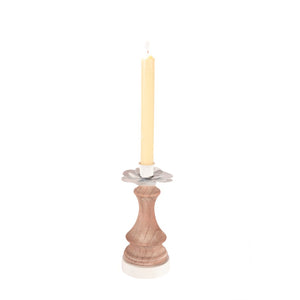 candle holder-flower top