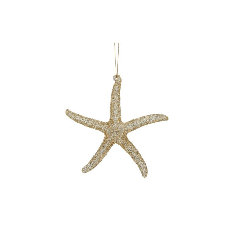 ornament-glitter starfish