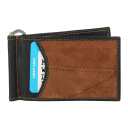 Vann & co upcycled leather mens money clip