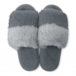 hello mello cotton candy puff slippers