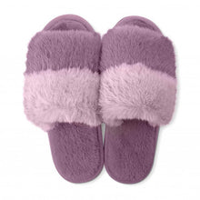 Load image into Gallery viewer, hello mello cotton candy puff slippers
