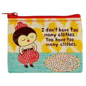 Coin pouch by Blue Q