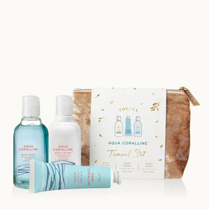 Thymes travel set with beauty bag